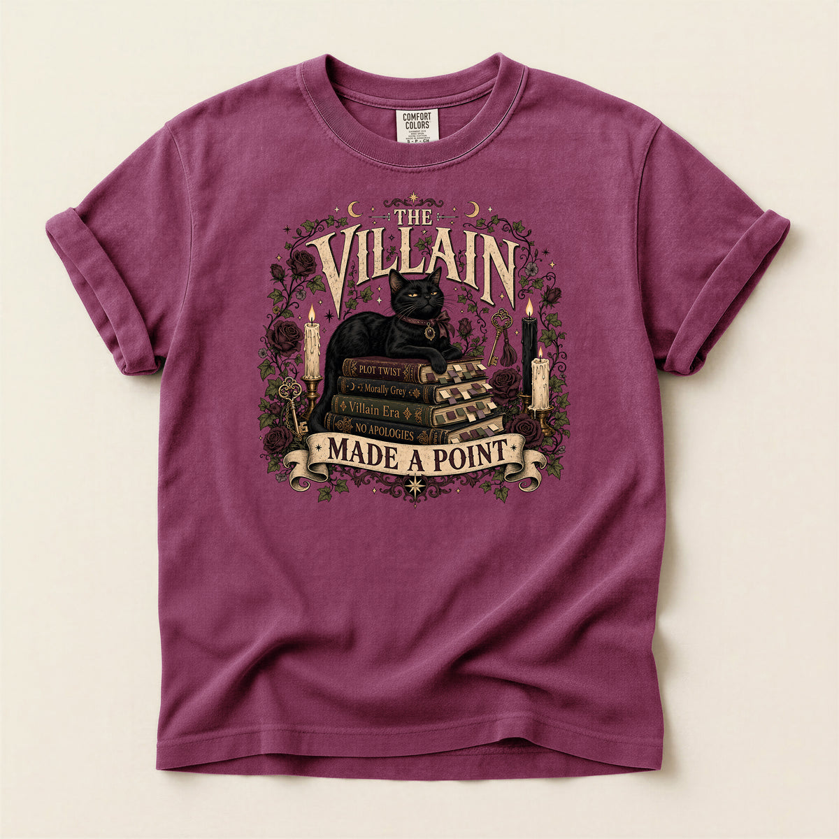 Villain Made a Point T‑Shirt