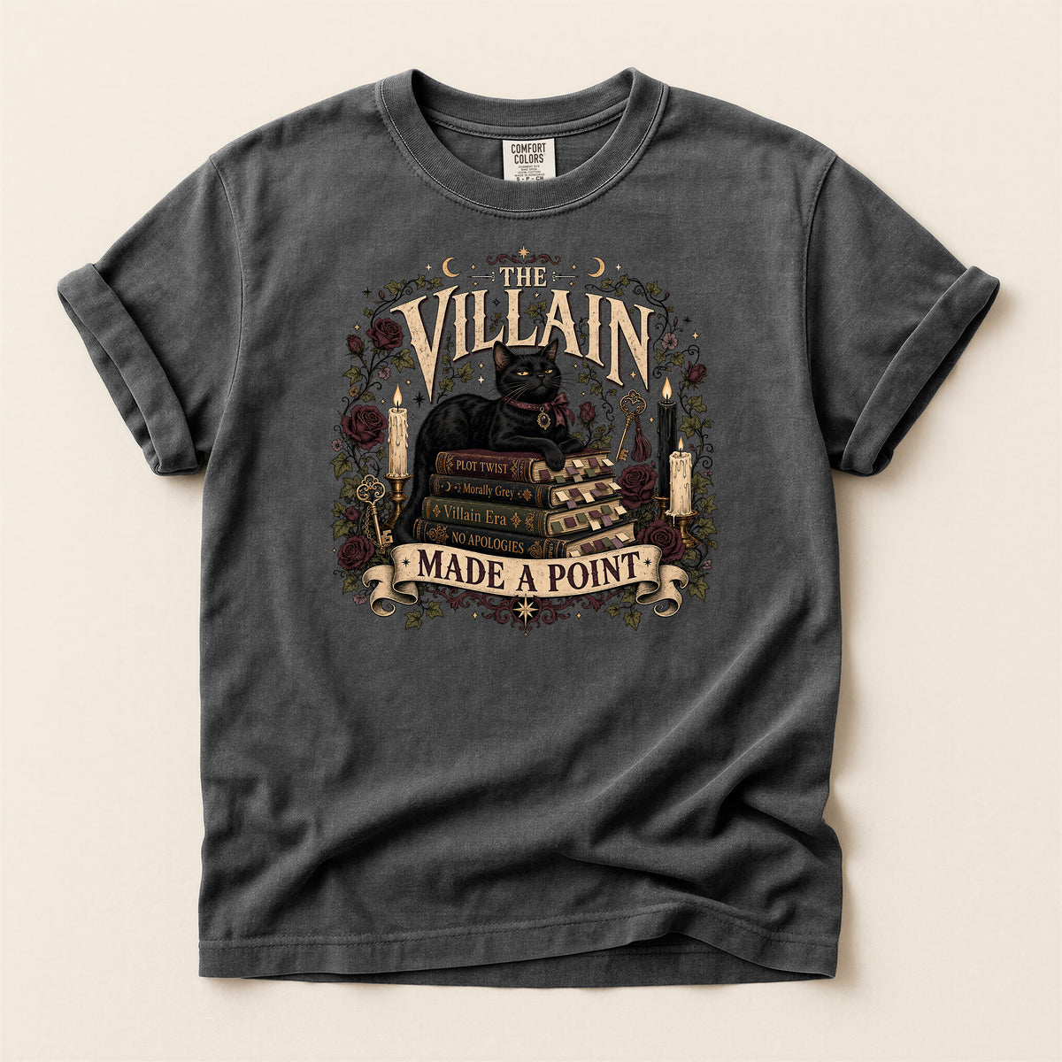 Villain Made a Point T‑Shirt