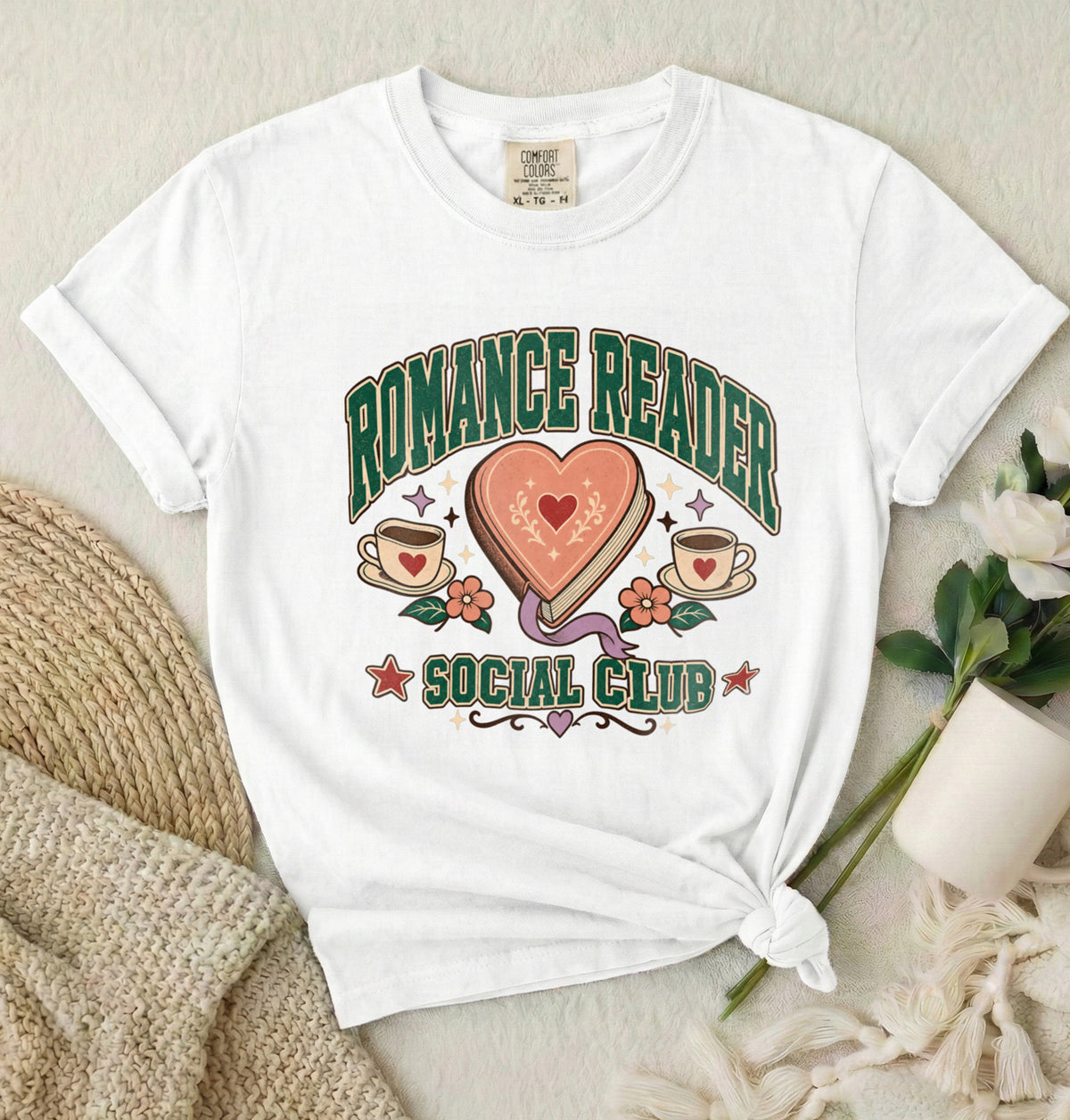 Romance Reader Social Club T-Shirt