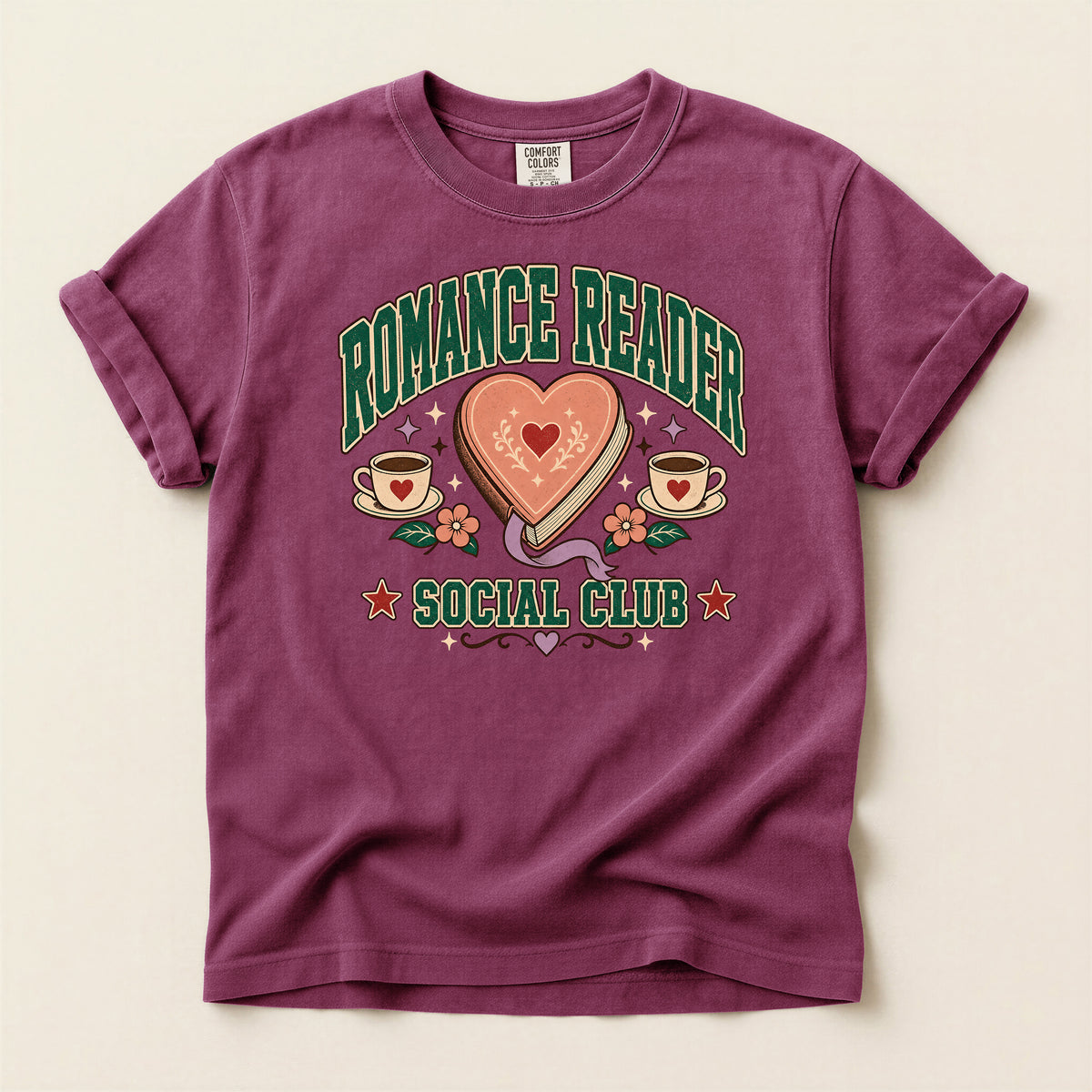 Romance Reader Social Club T-Shirt