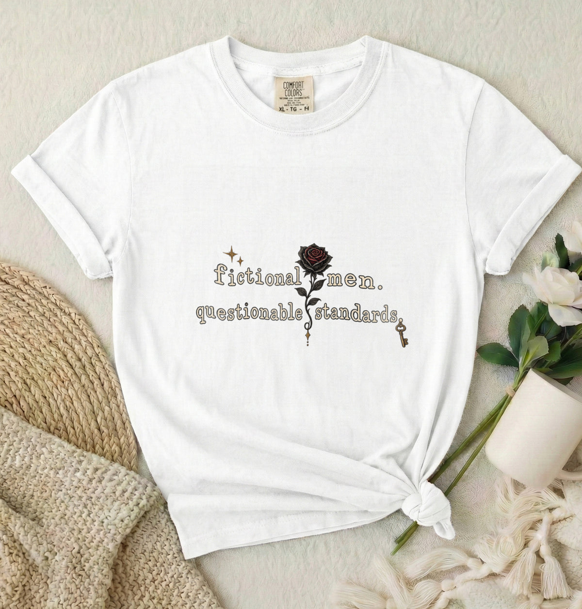 Fictional Men, Questionable Standards T-Shirt