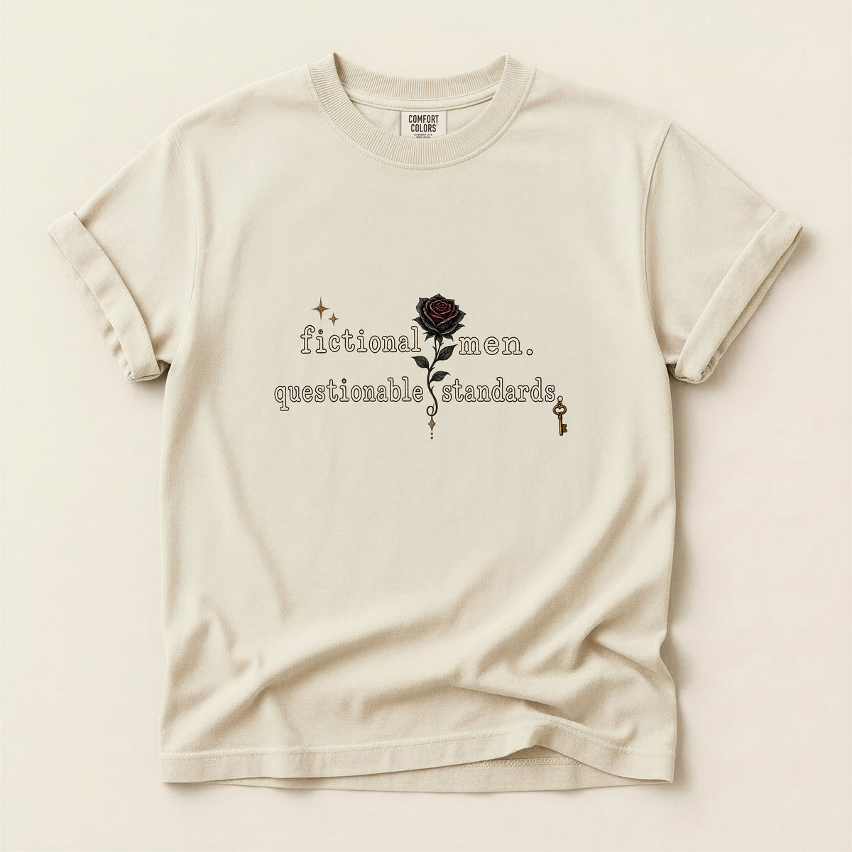 Fictional Men, Questionable Standards T-Shirt