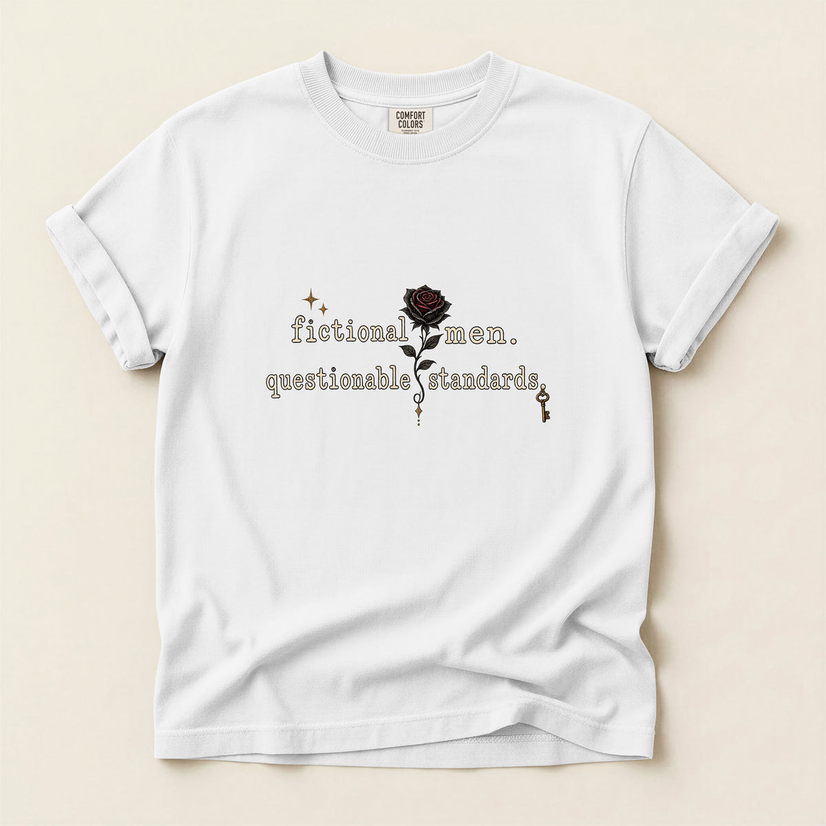 Fictional Men, Questionable Standards T-Shirt