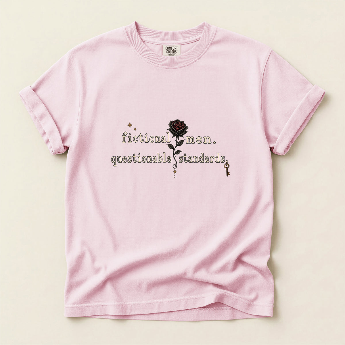 Fictional Men, Questionable Standards T-Shirt