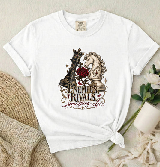 Chess Knights 'Enemies & Rivals' Graphic T-Shirt