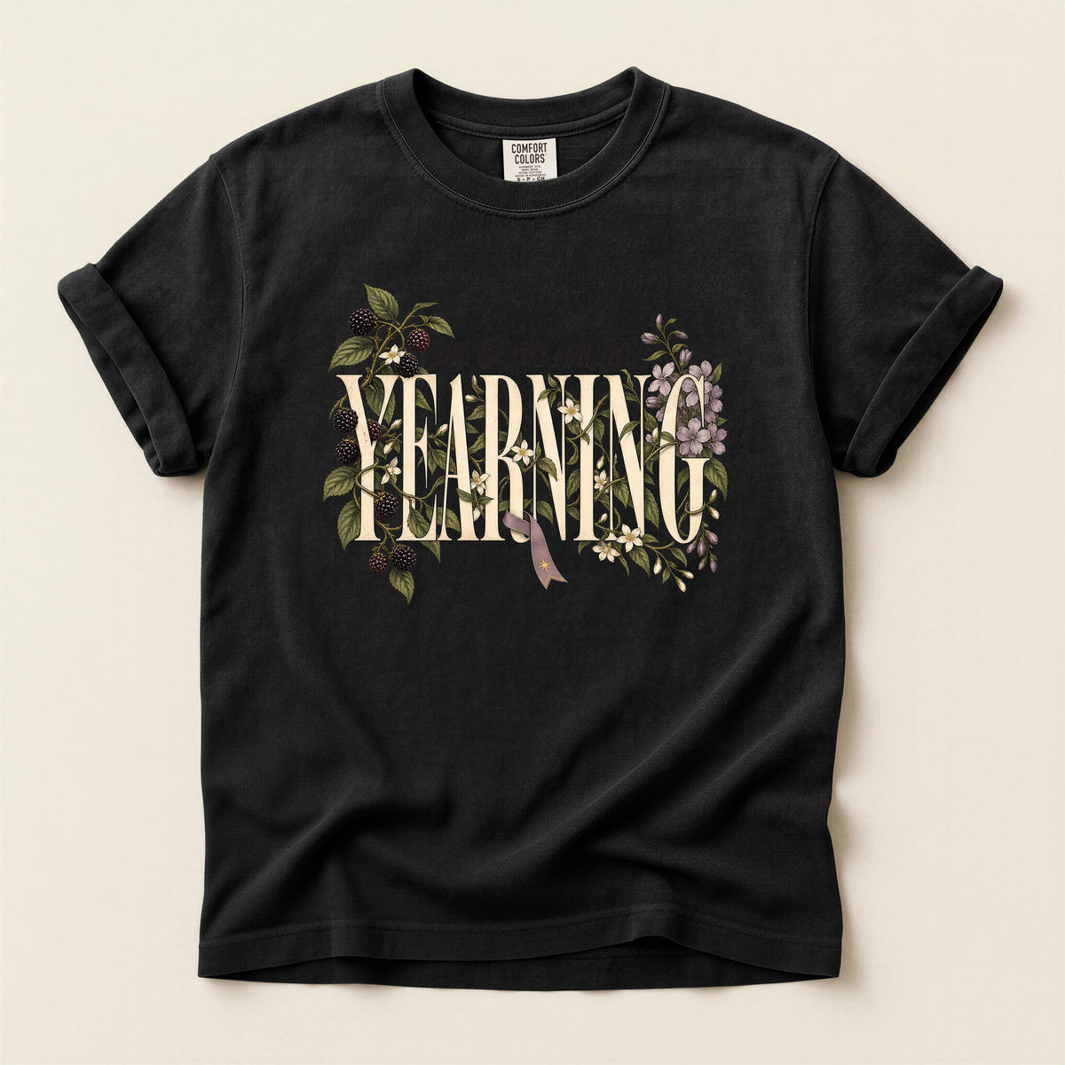 She Reads For the Yearning Floral T-Shirt
