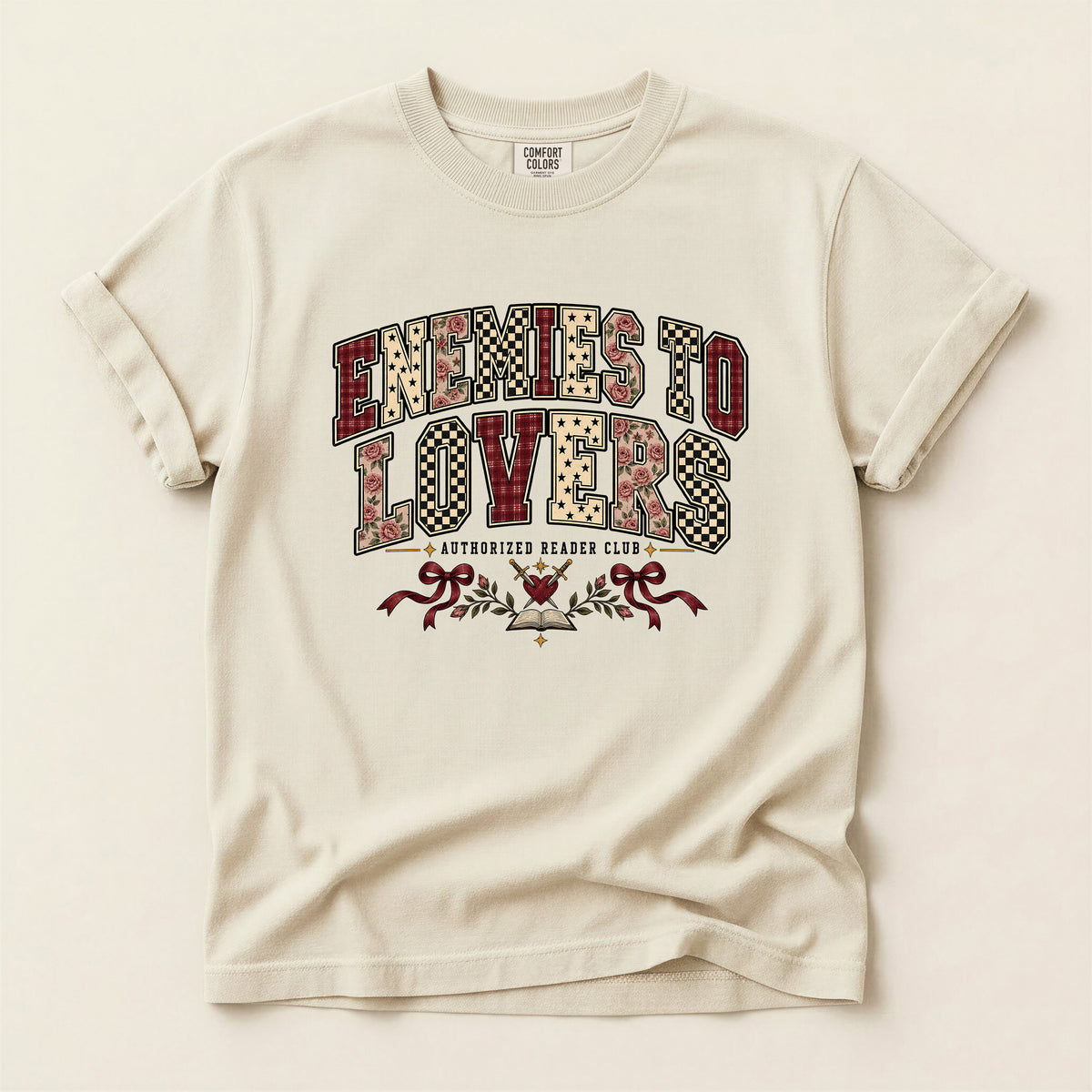 Enemies to Lovers Graphic Tee — Vintage Western Romance Shirt