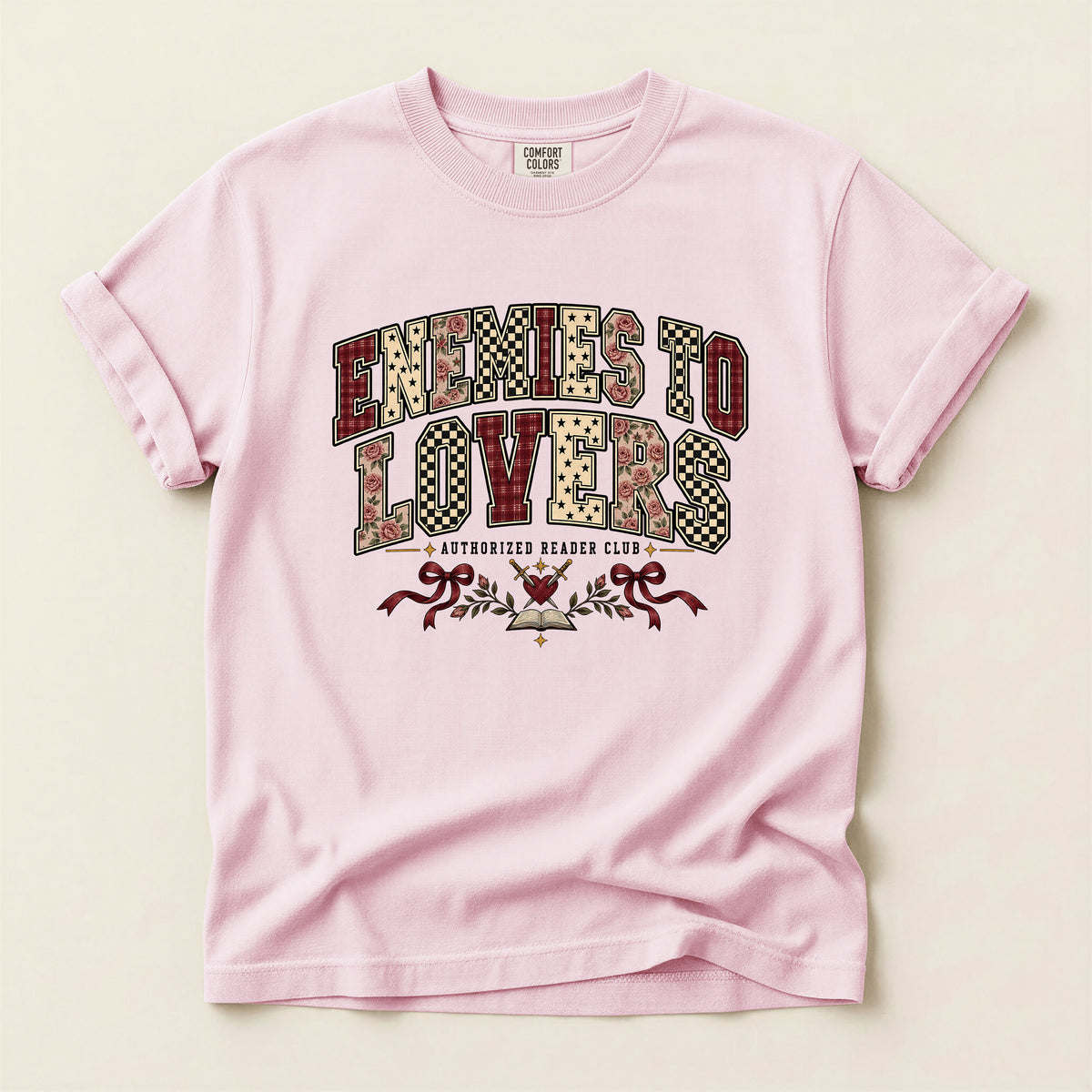 Enemies to Lovers Graphic Tee — Vintage Western Romance Shirt