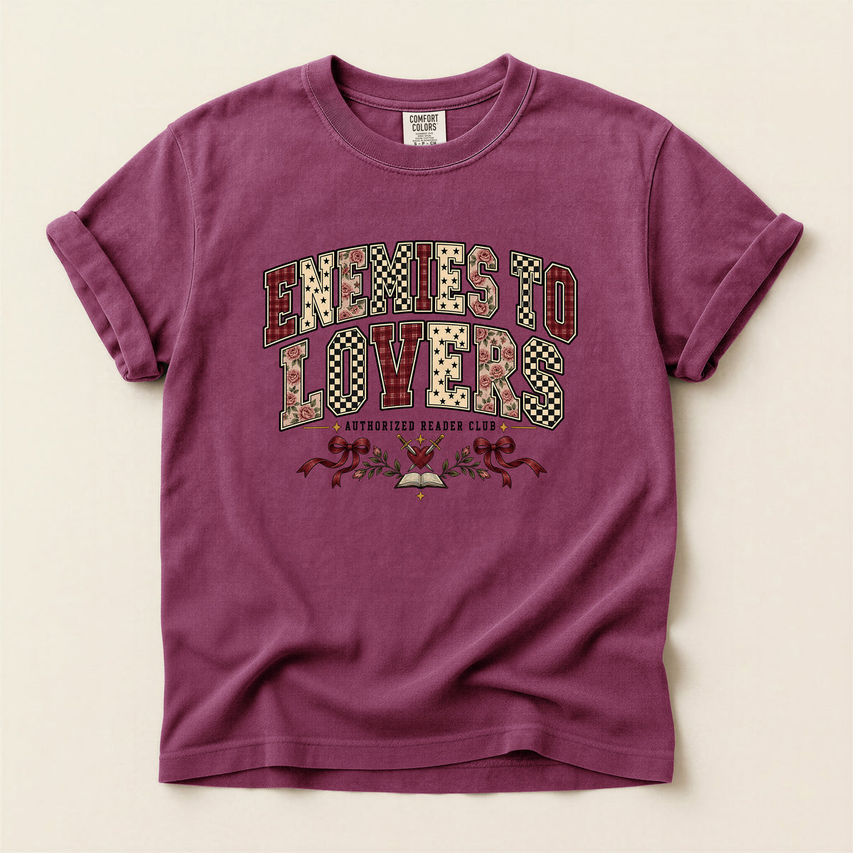 Enemies to Lovers Graphic Tee — Vintage Western Romance Shirt