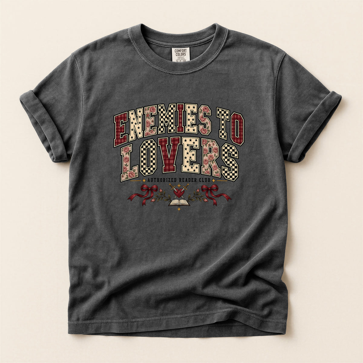 Enemies to Lovers Graphic Tee — Vintage Western Romance Shirt