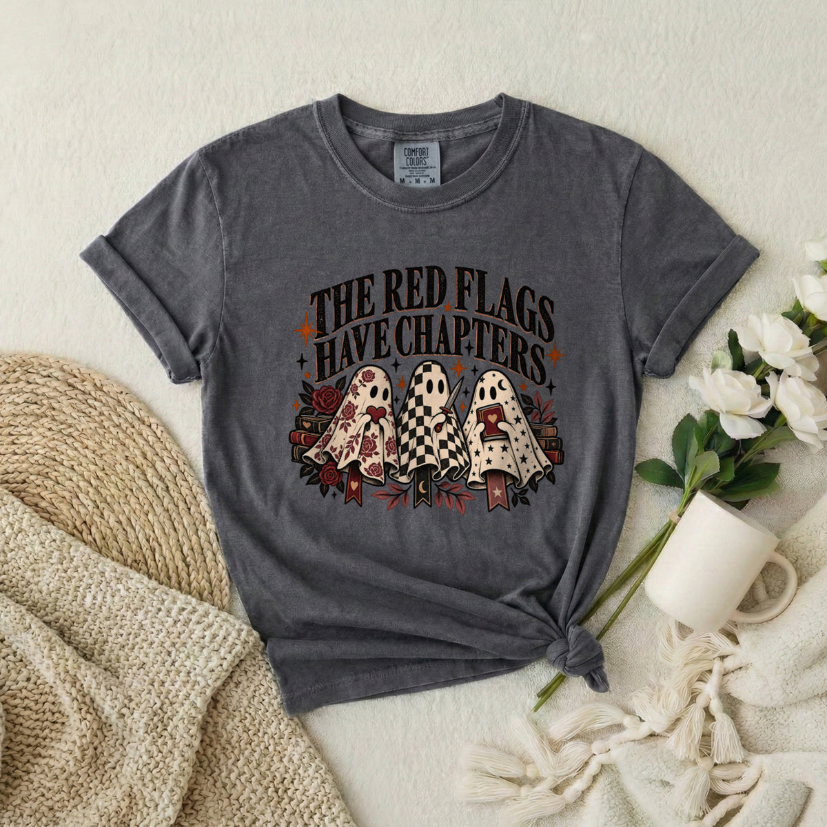 The Red Flags Have Chapters T-Shirt