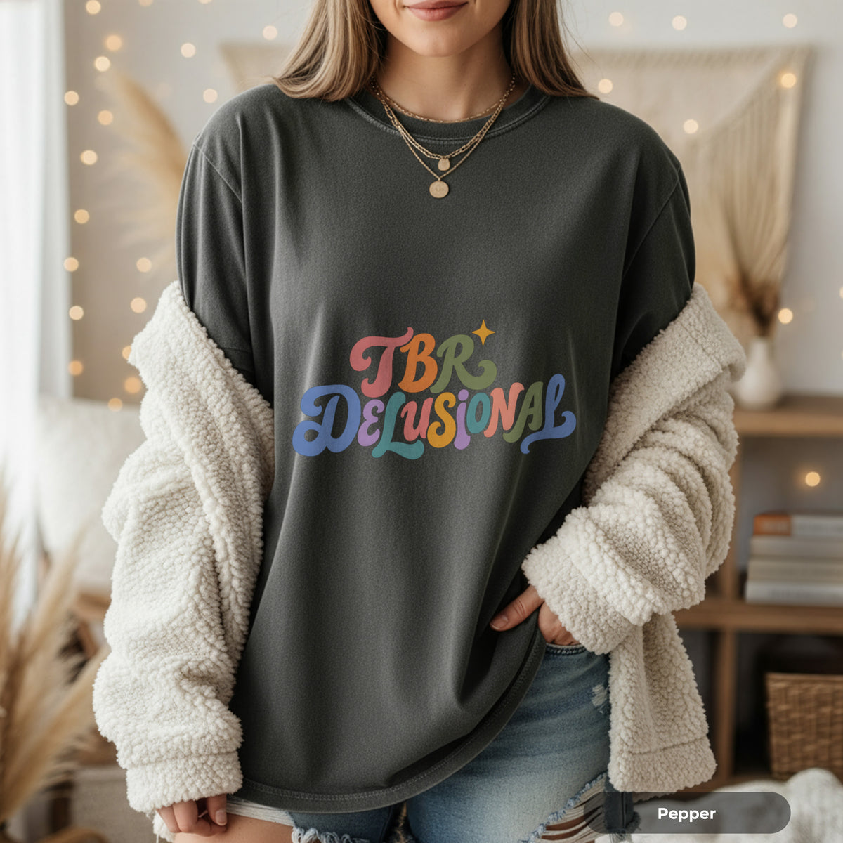 TBR Delusional Graphic T-Shirt