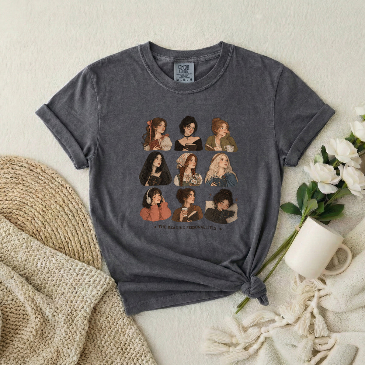 Women’s Portrait Collage Graphic T-Shirt