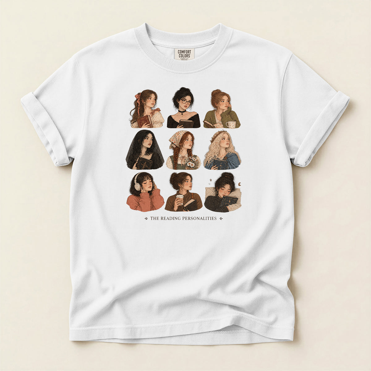 Women’s Portrait Collage Graphic T-Shirt