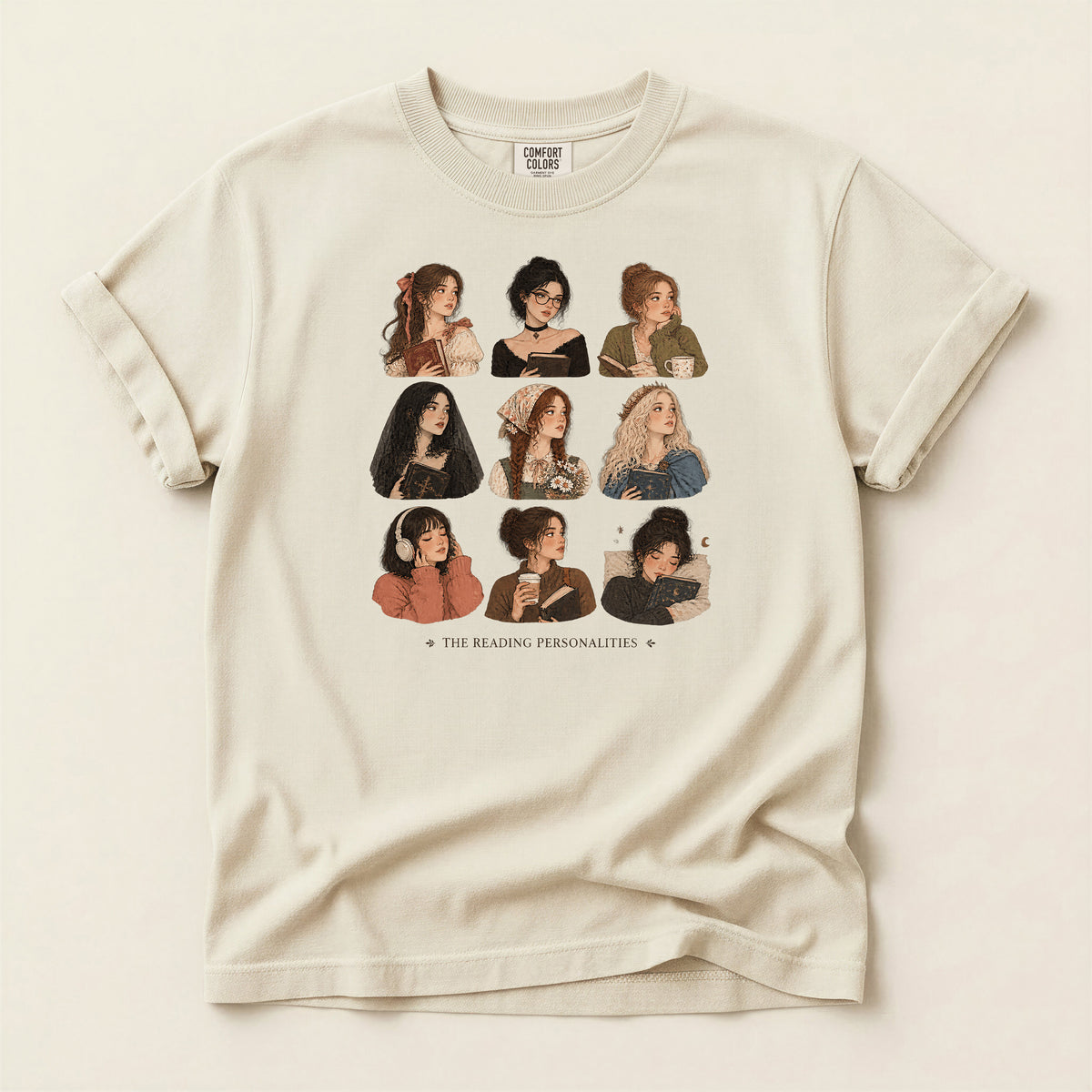 Women’s Portrait Collage Graphic T-Shirt