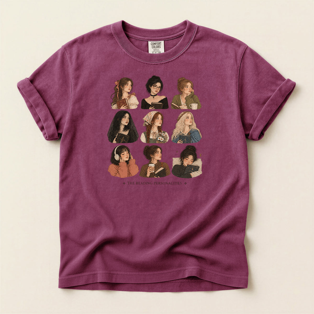 Women’s Portrait Collage Graphic T-Shirt