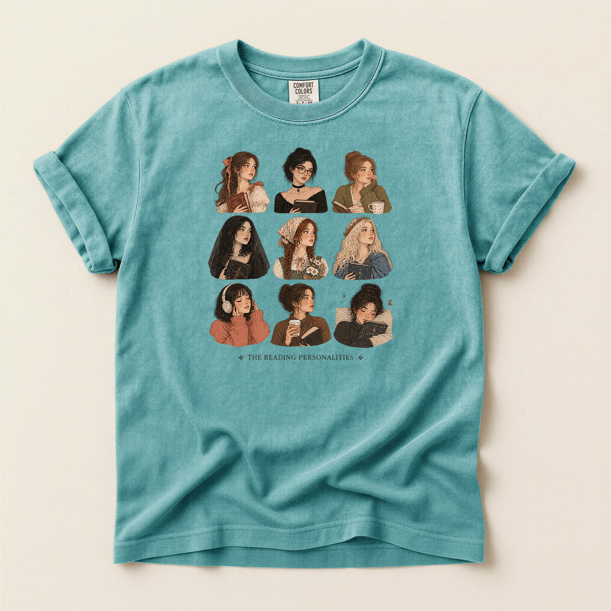Women’s Portrait Collage Graphic T-Shirt