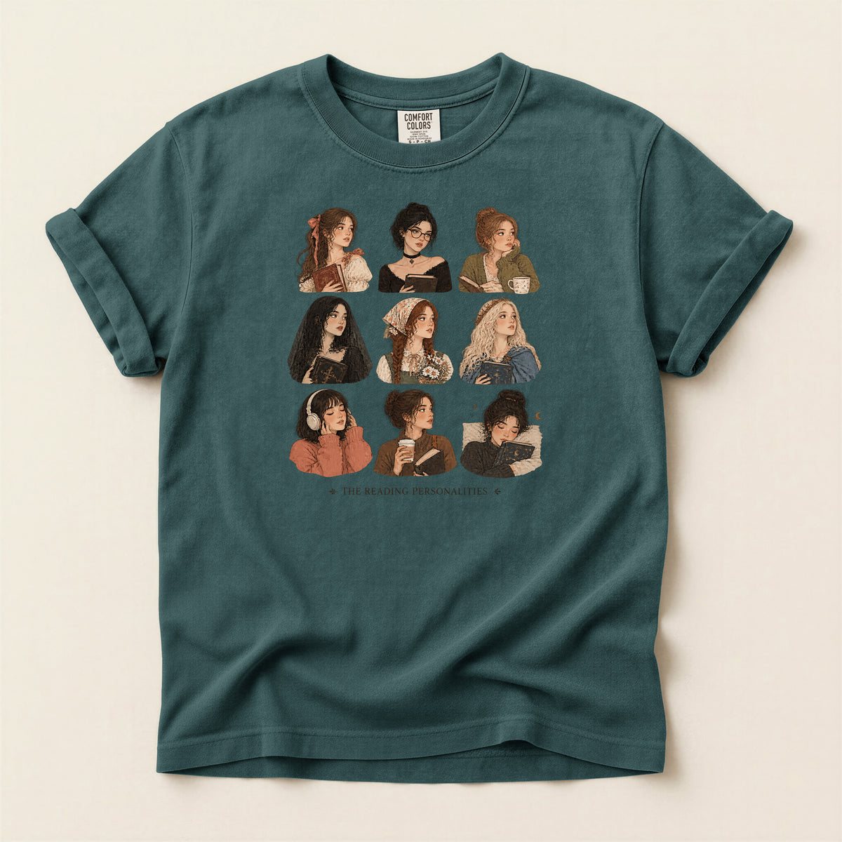 Women’s Portrait Collage Graphic T-Shirt