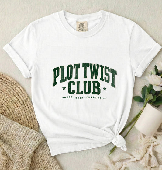 Plot Twist Club Graphic T-Shirt