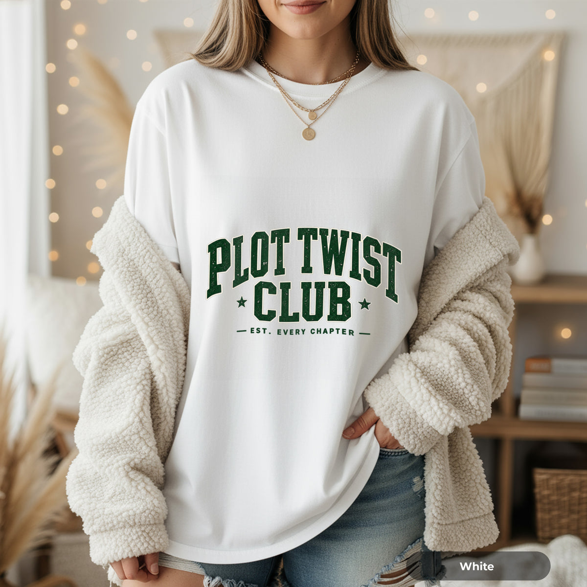 Plot Twist Club Graphic T-Shirt
