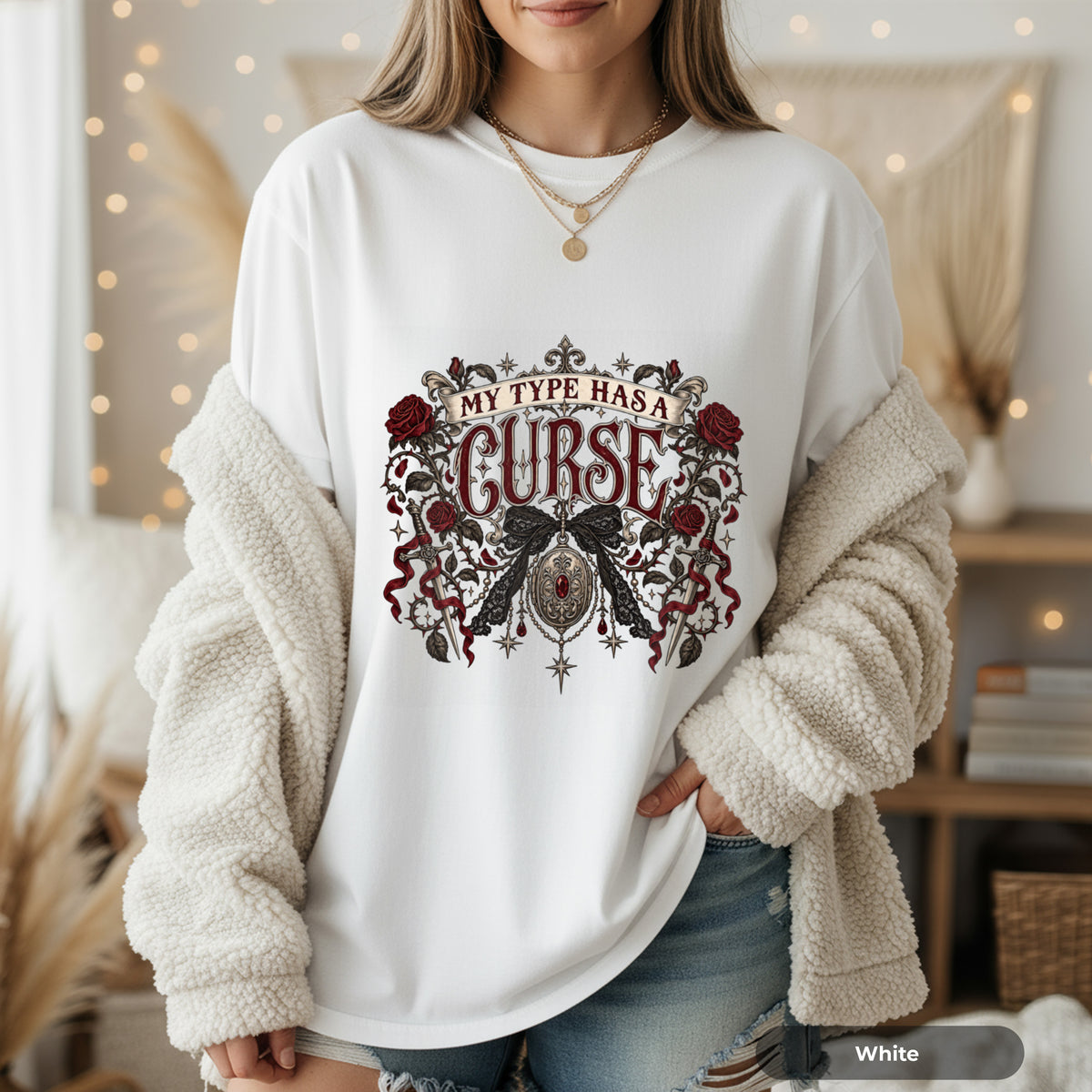My Type Has a Curse Gothic T-Shirt