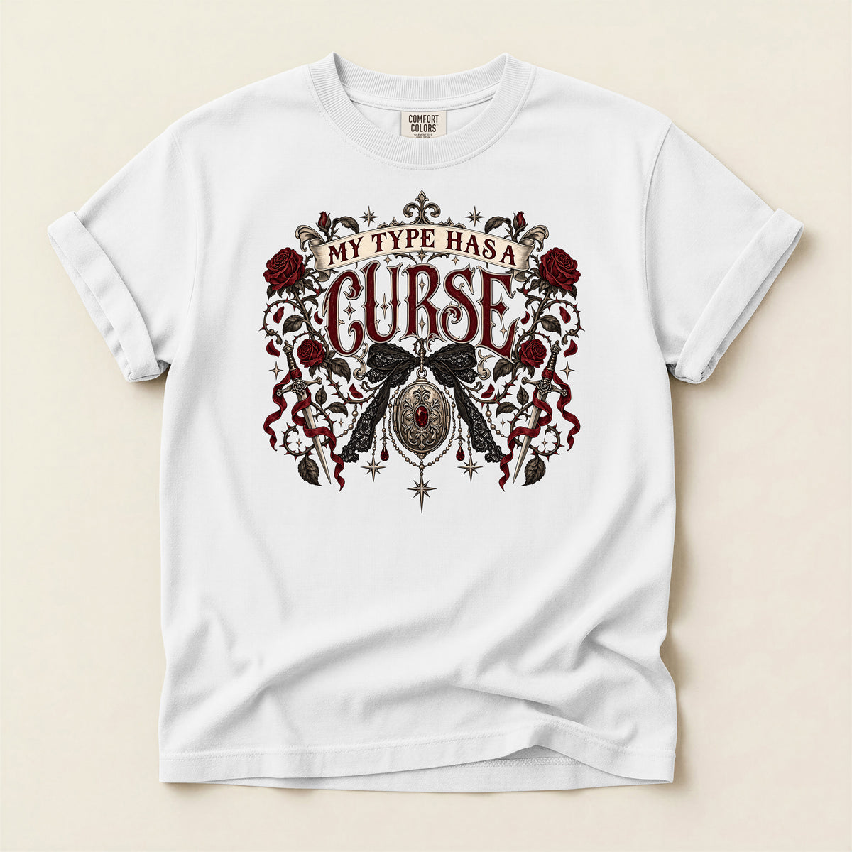 My Type Has a Curse Gothic T-Shirt
