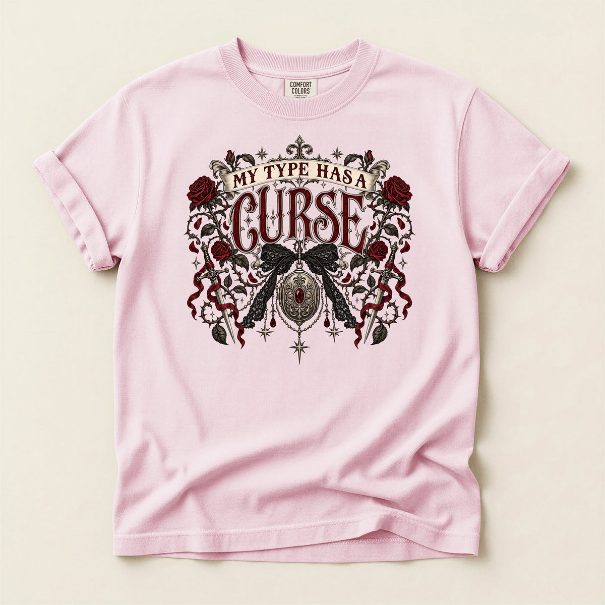 My Type Has a Curse Gothic T-Shirt