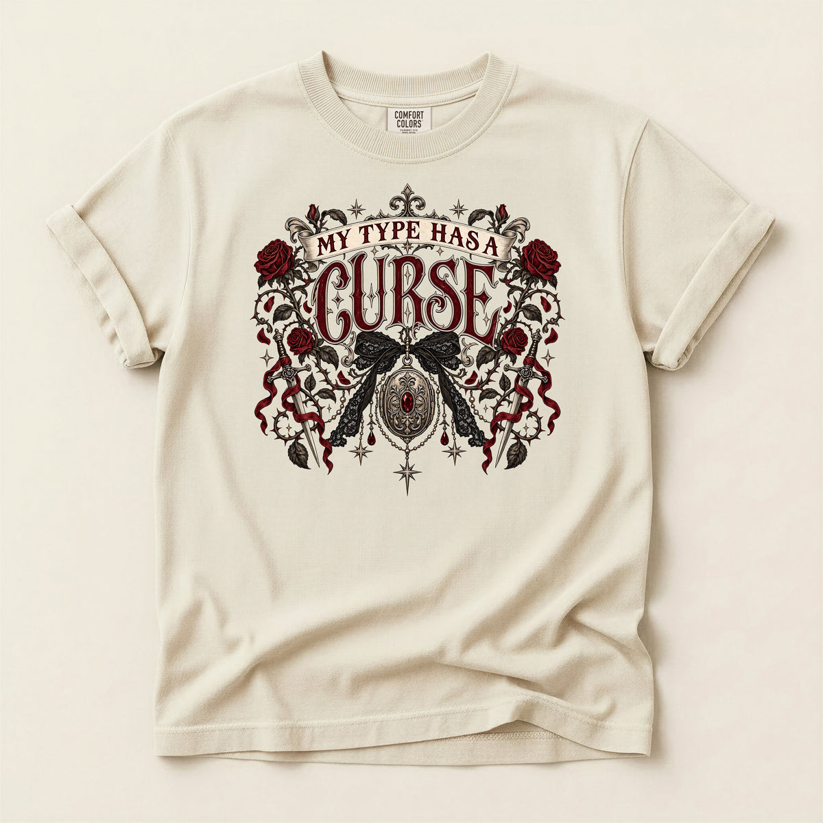 My Type Has a Curse Gothic T-Shirt
