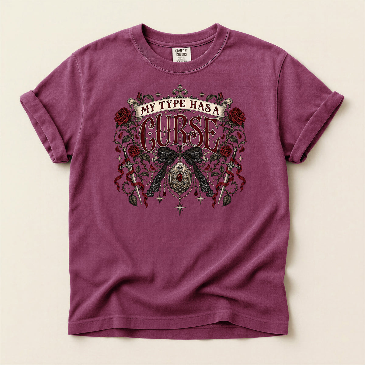 My Type Has a Curse Gothic T-Shirt
