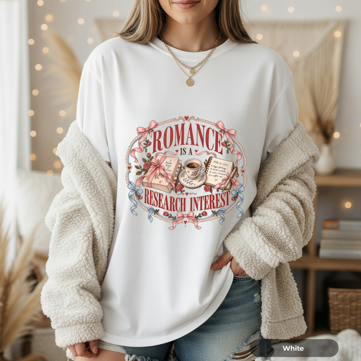 Romance Is a Research Interest Graphic T-Shirt