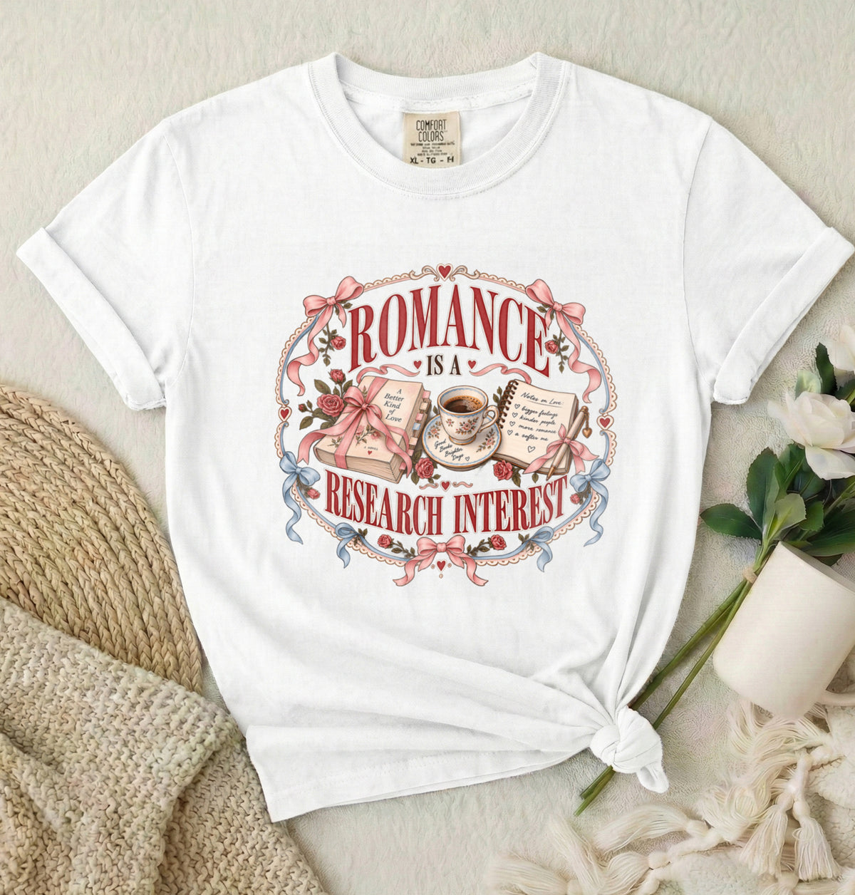 Romance Is a Research Interest Graphic T-Shirt