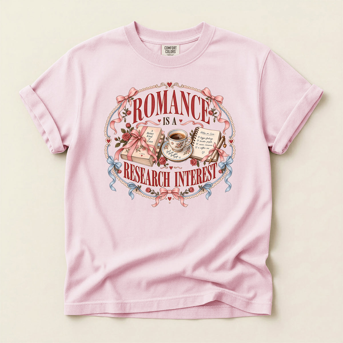 Romance Is a Research Interest Graphic T-Shirt