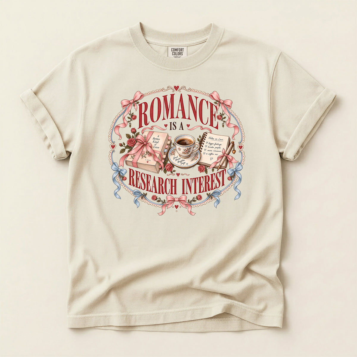 Romance Is a Research Interest Graphic T-Shirt