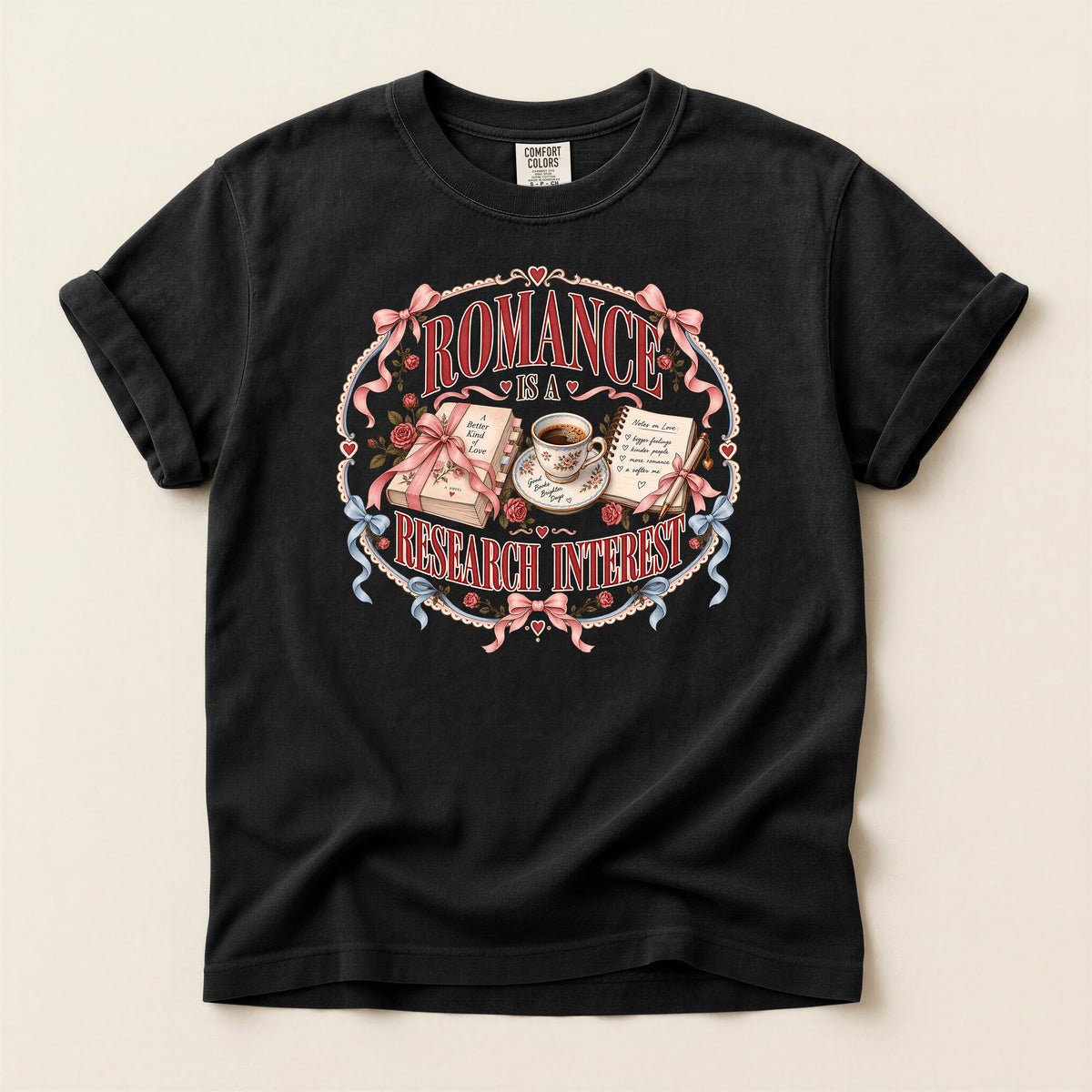 Romance Is a Research Interest Graphic T-Shirt