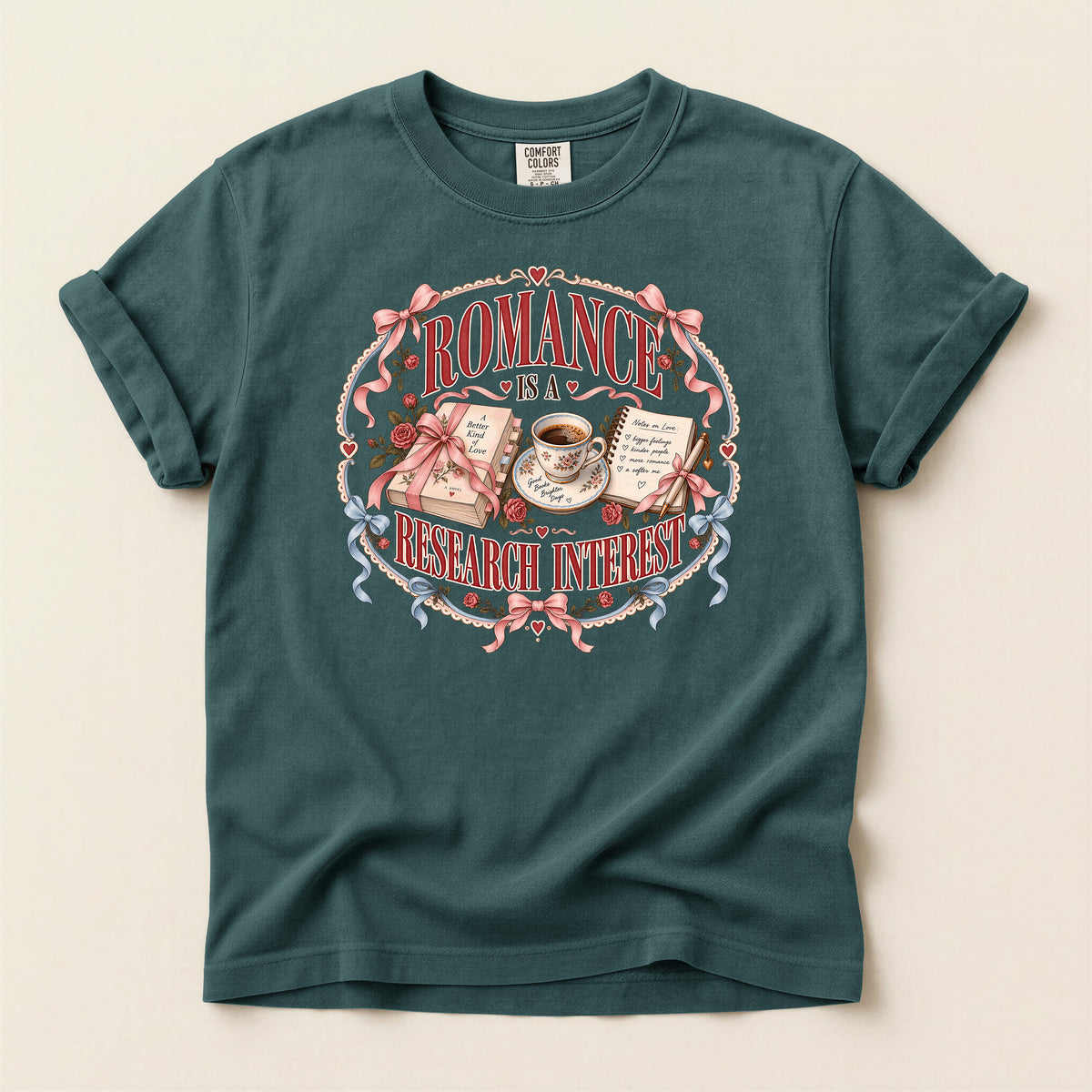 Romance Is a Research Interest Graphic T-Shirt