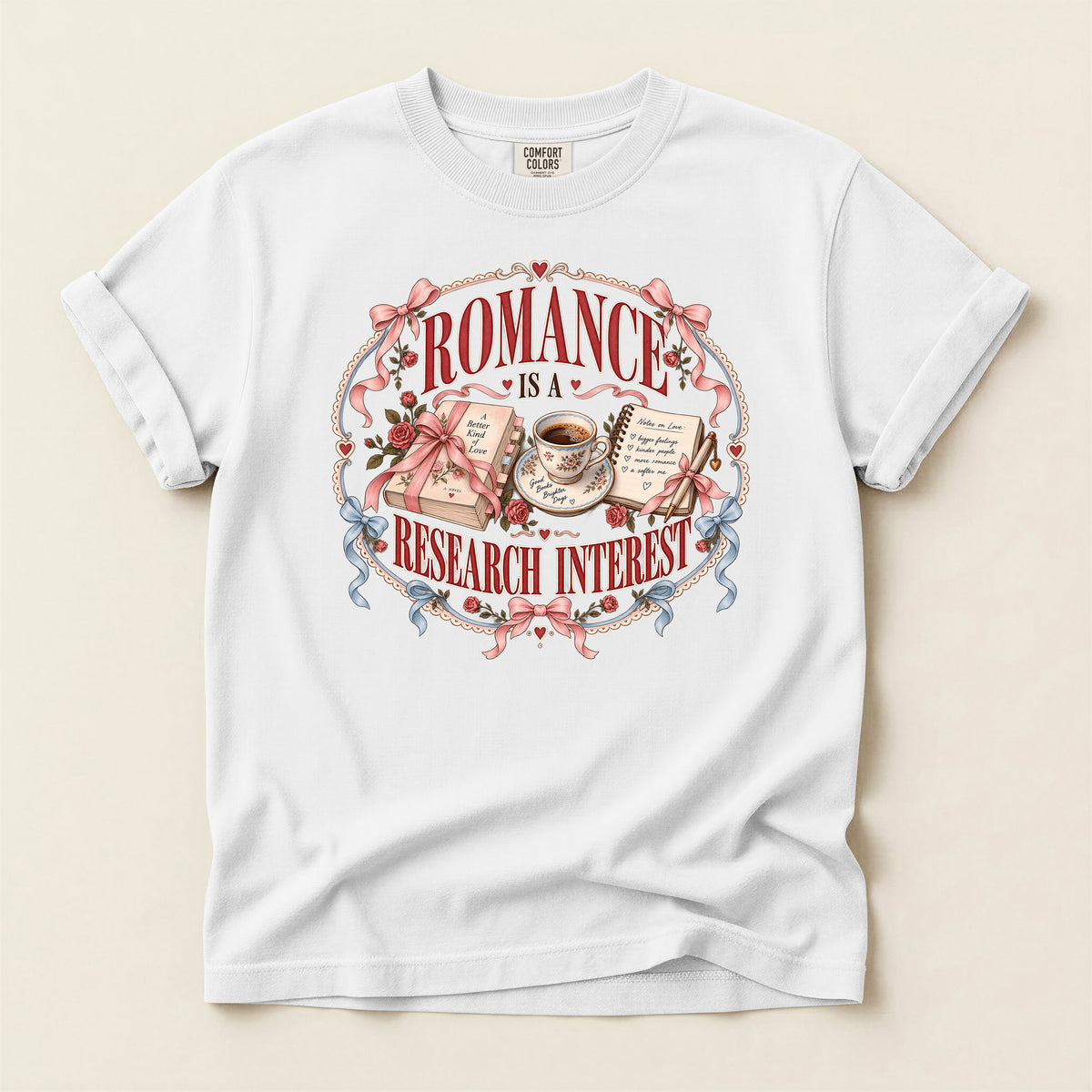 Romance Is a Research Interest Graphic T-Shirt