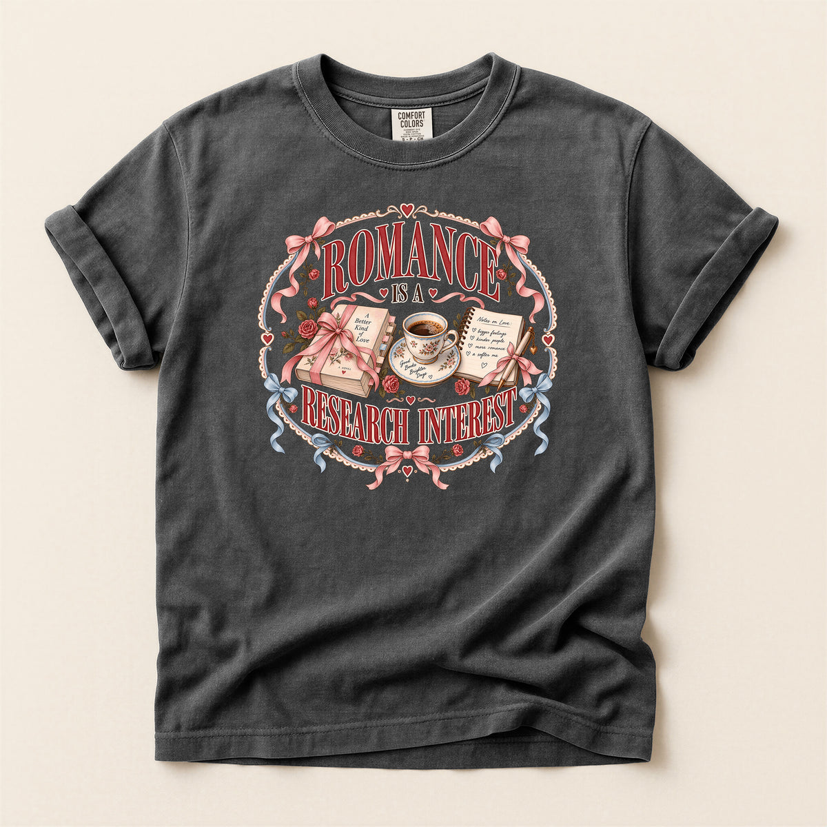 Romance Is a Research Interest Graphic T-Shirt