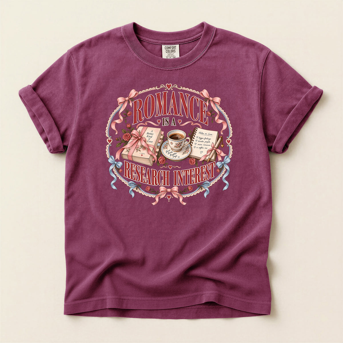Romance Is a Research Interest Graphic T-Shirt