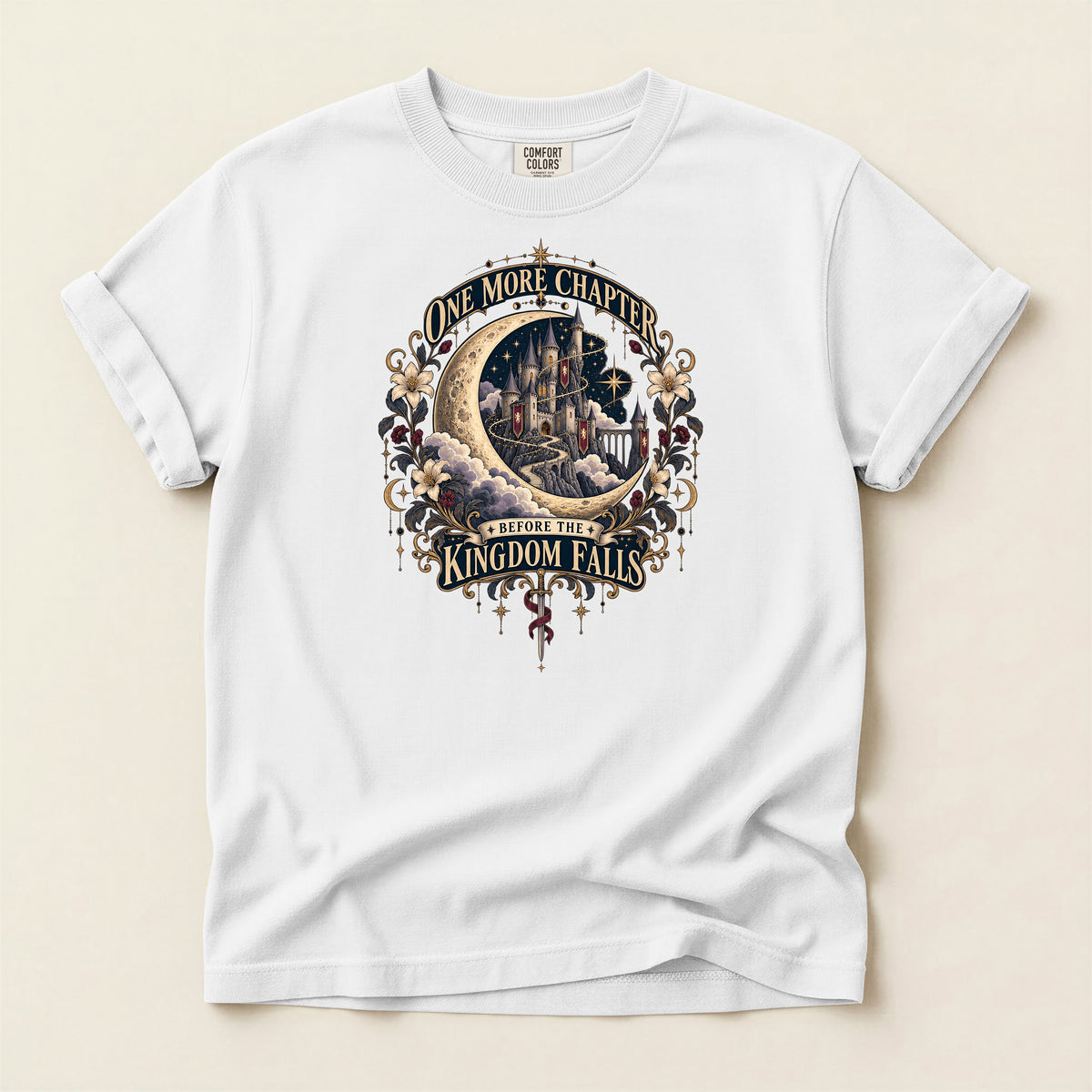One More Chapter Kingdom Falls Book Lover T-Shirt