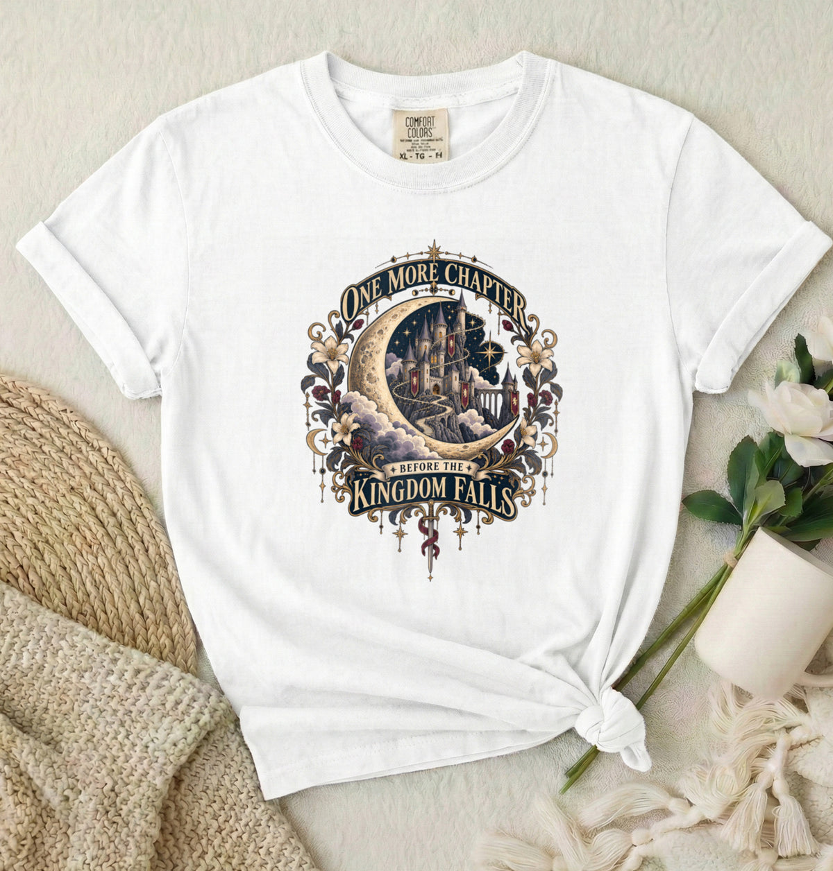 One More Chapter Kingdom Falls Book Lover T-Shirt