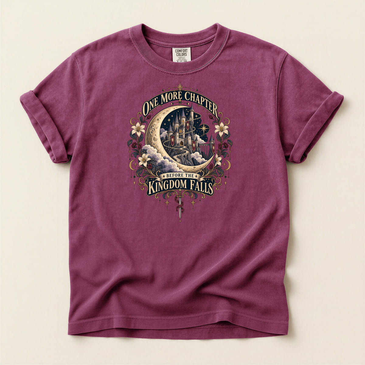 One More Chapter Kingdom Falls Book Lover T-Shirt