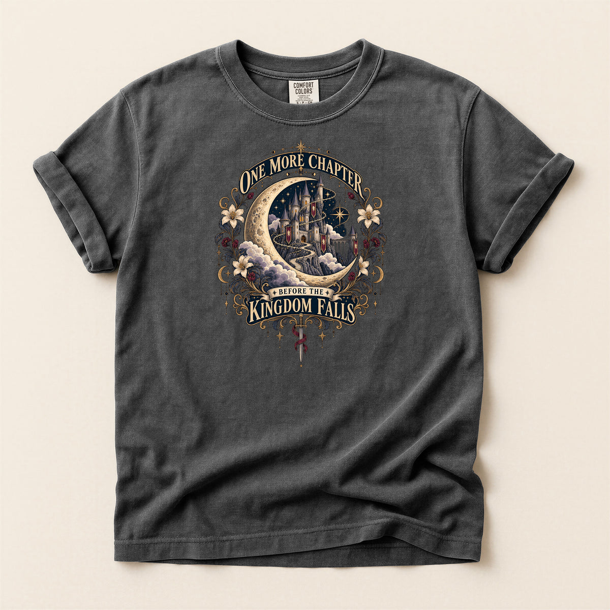 One More Chapter Kingdom Falls Book Lover T-Shirt