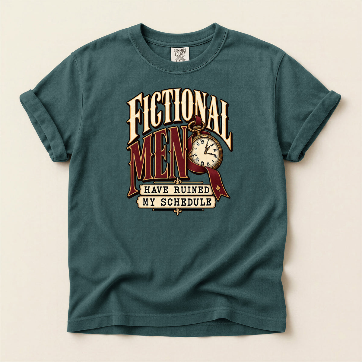 Fictional Men Have Ruined My Schedule Graphic T-Shirt