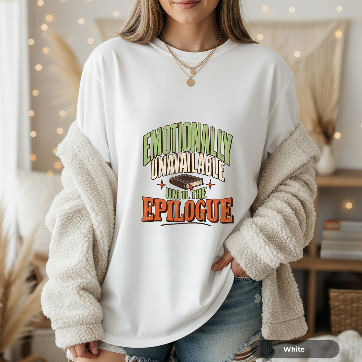 Emotionally Unavailable Epilogue Graphic T-Shirt