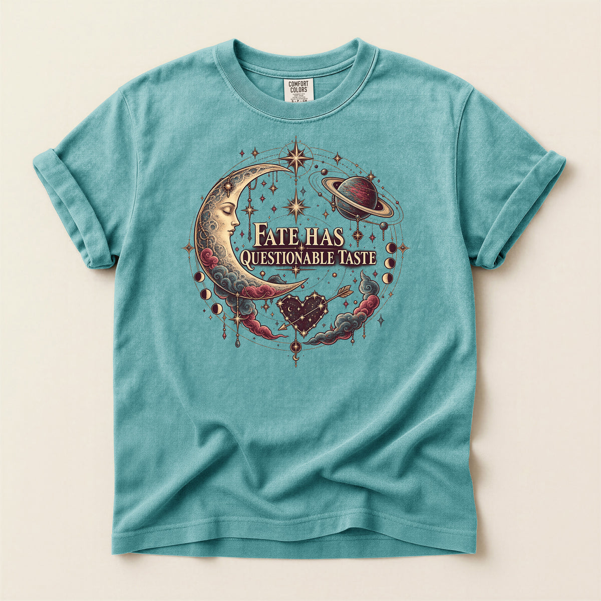 Fate Has Questioned Me – Mystical Celestial T-Shirt