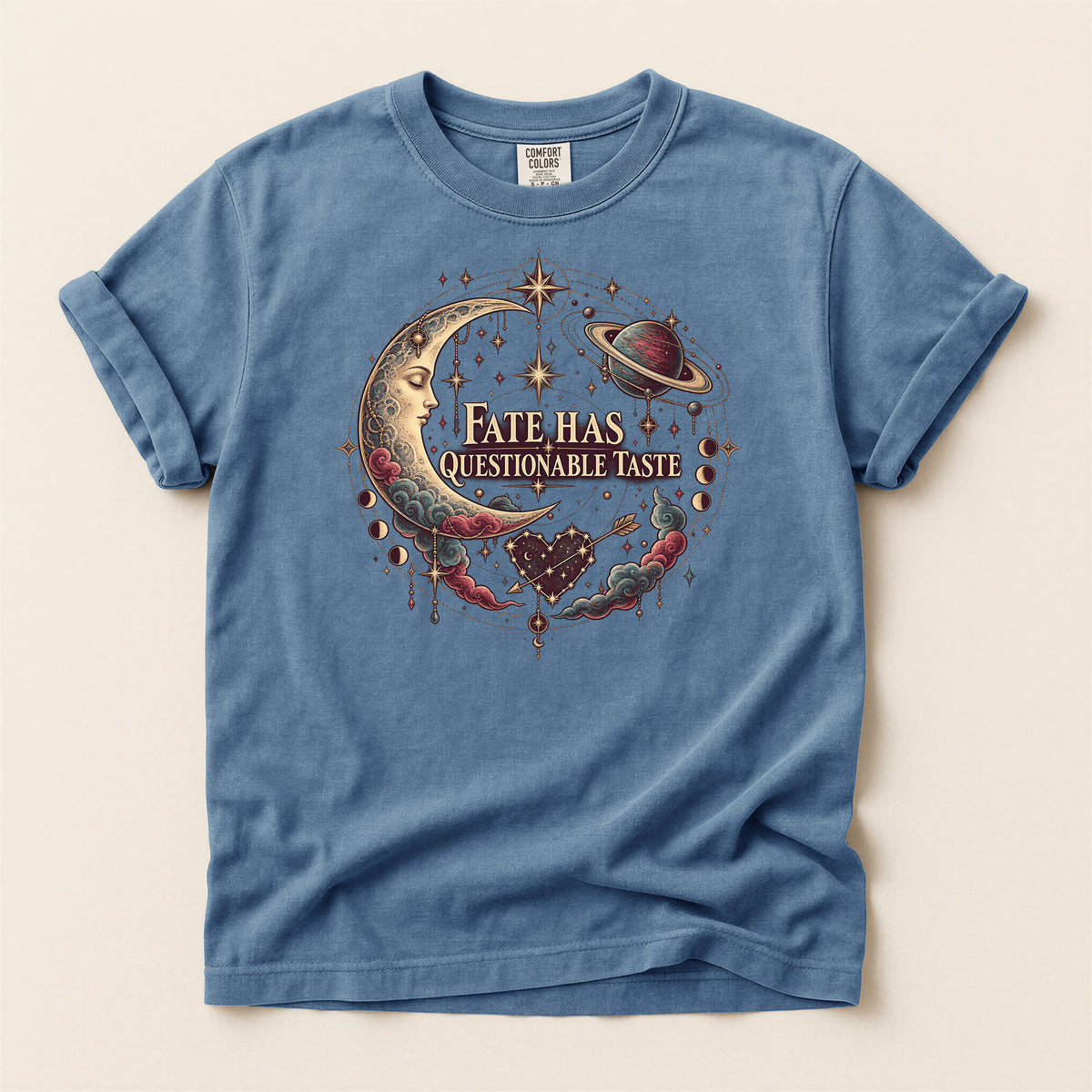 Fate Has Questioned Me – Mystical Celestial T-Shirt