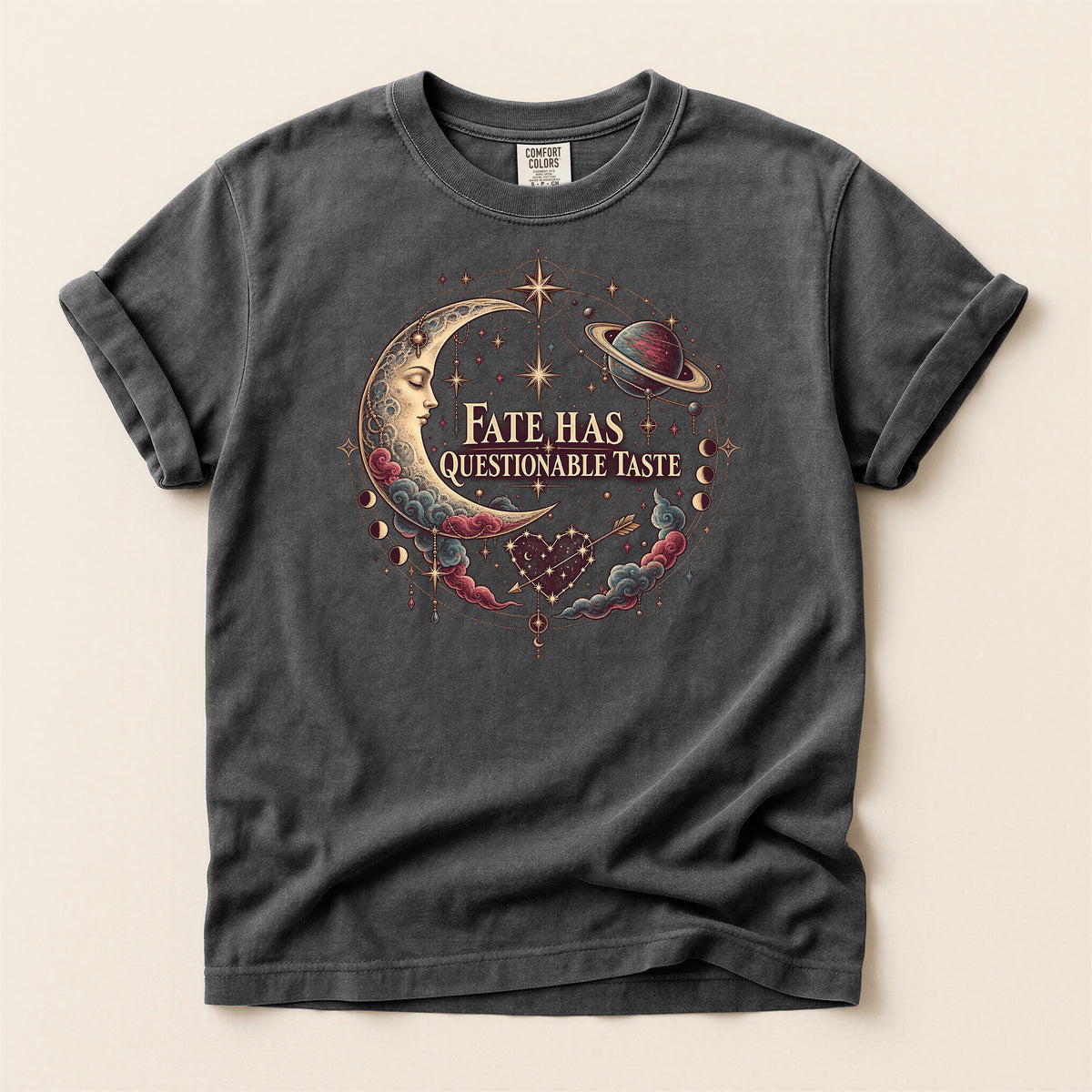 Fate Has Questioned Me – Mystical Celestial T-Shirt