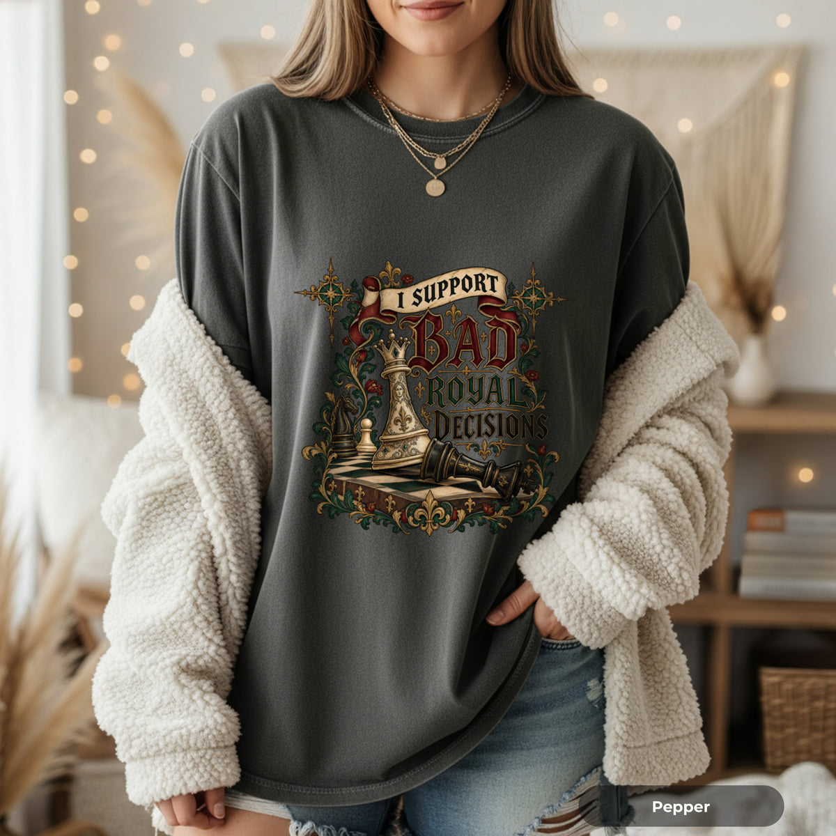 I Support Bad Royal Decisions Graphic T-Shirt