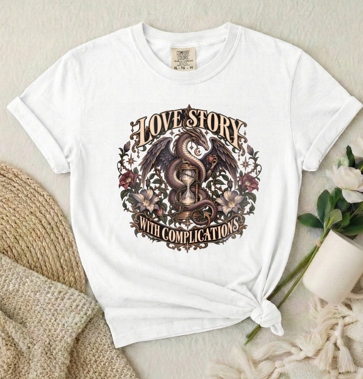 Love Story with Complications Graphic T-Shirt
