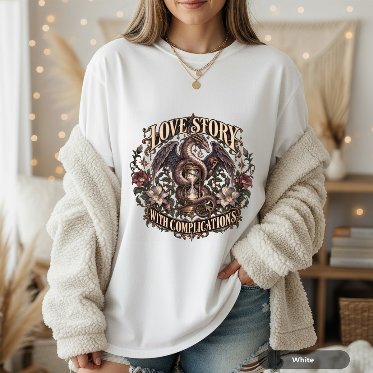 Love Story with Complications Graphic T-Shirt